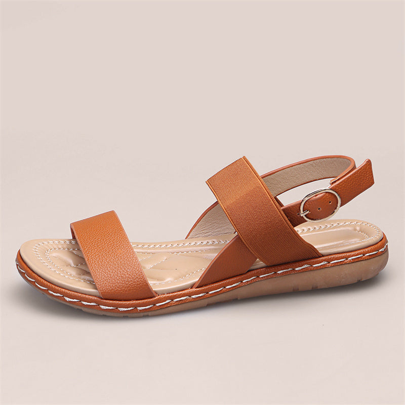 Women's Elastic Strap Casual Beach Sandals