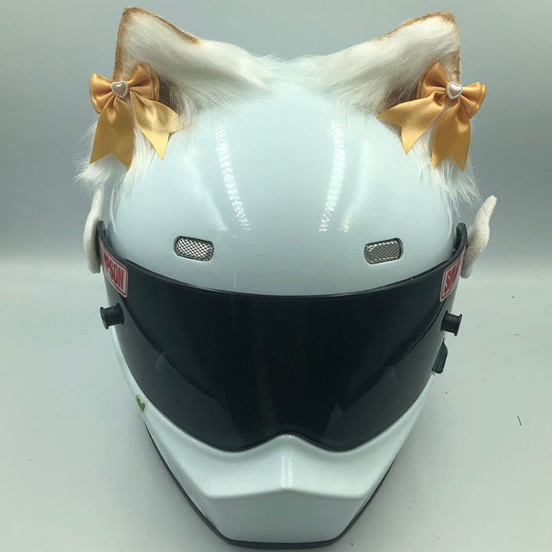 Ski Helmet Accessories with Cute Cat Ears