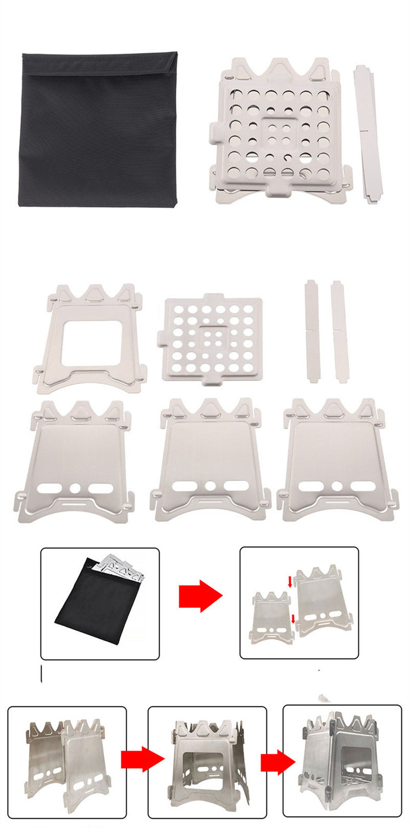 Compact and Lightweight Cassette Stove for Camping Trips