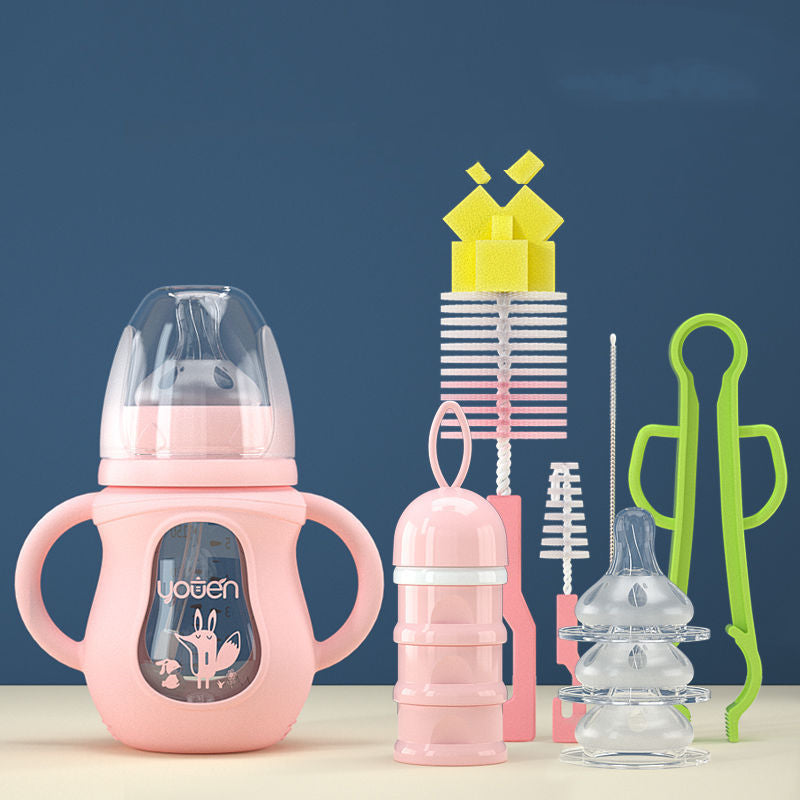 Portable Baby Water Bottle with Leak-proof Design and Graduated Markings