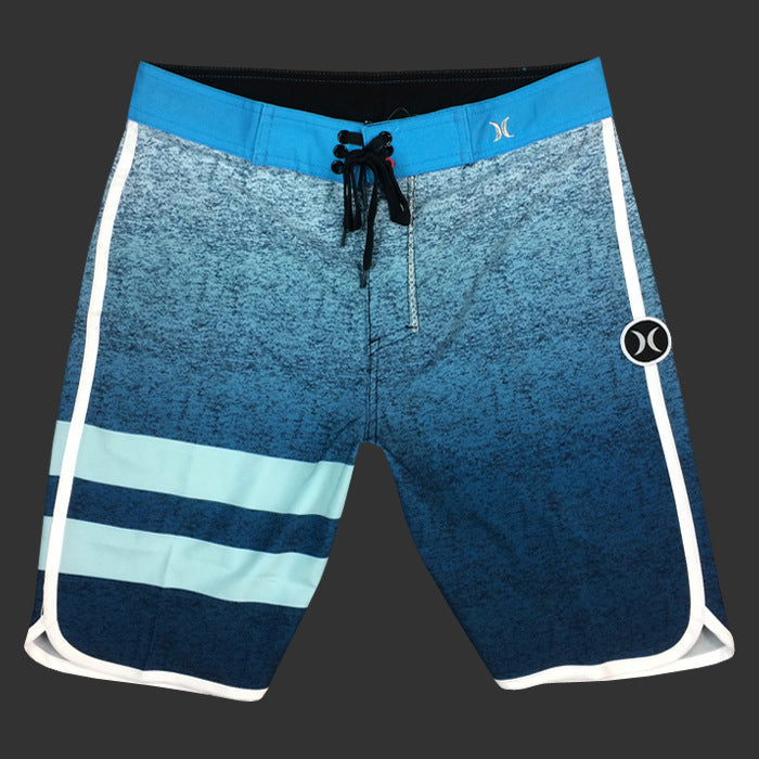 Men's Beach Shorts, Quick-drying Loose Color Surfing Shorts