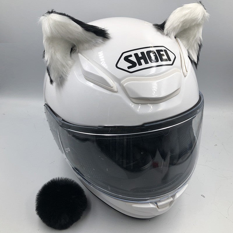 Adorable Ski Helmet Add-Ons with Cat Ears