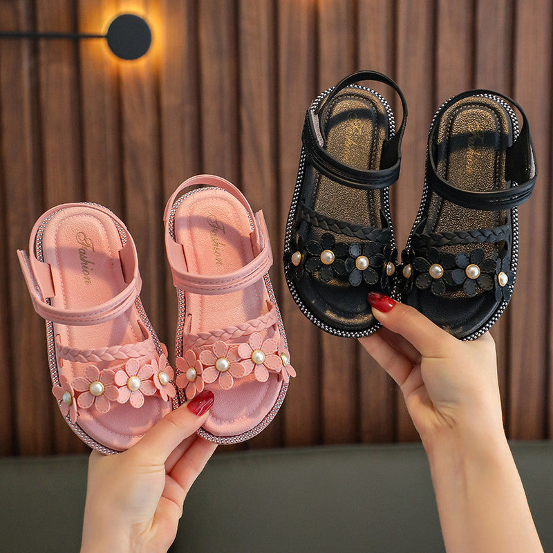 Toe Non-slip Breathable Soft Bottom Casual Children's Beach Sandals