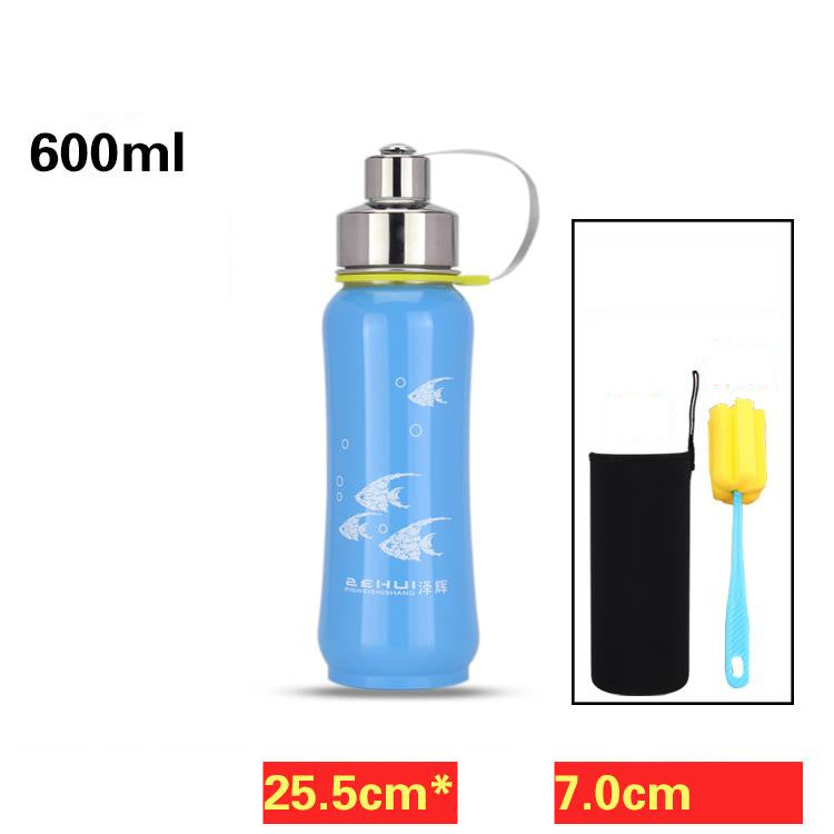 18oz Stainless Steel Water Bottle -Vacuum Insulated