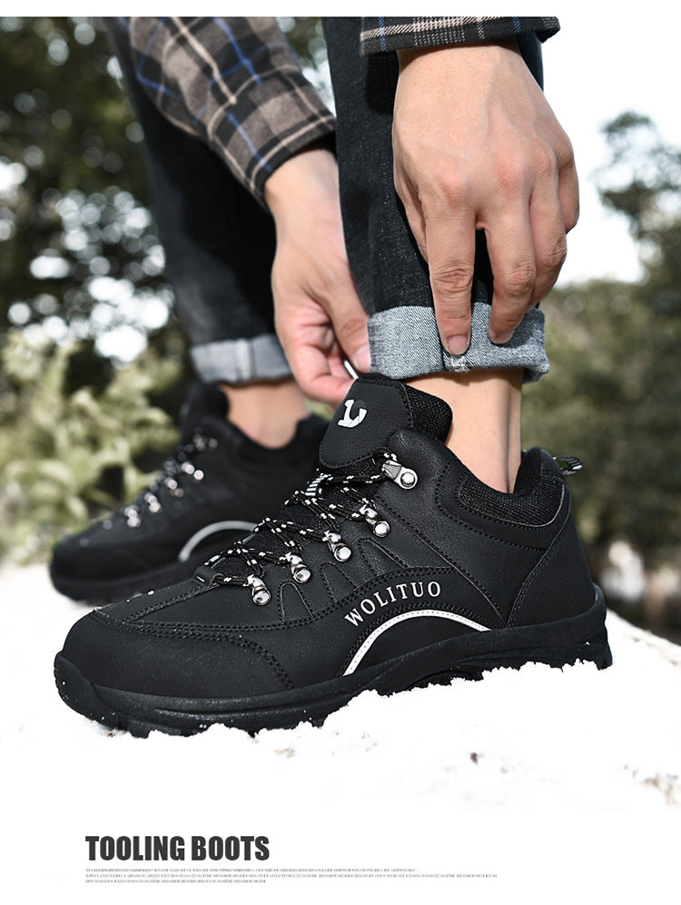 Black stylish Hiking Boots