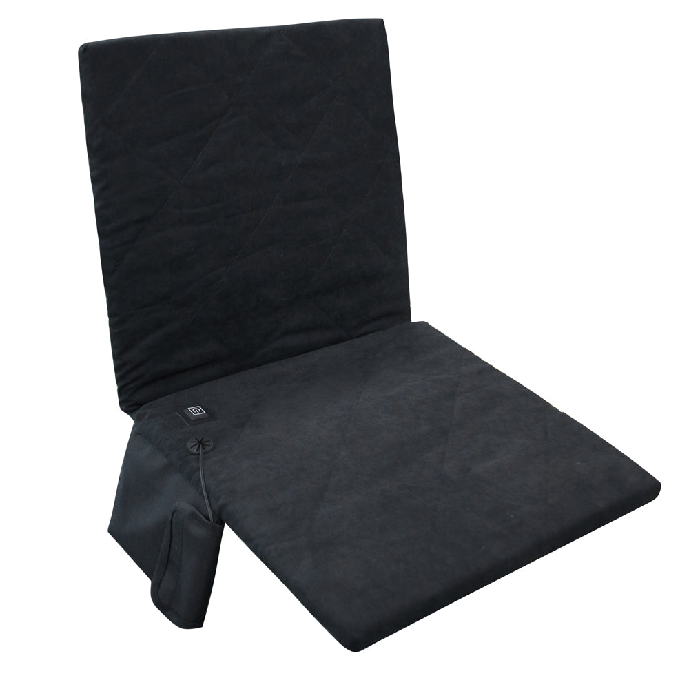 Black warm seat cushion