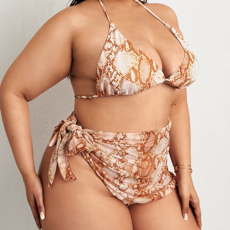 Bikini Three Piece Swimsuit Export Plus Size