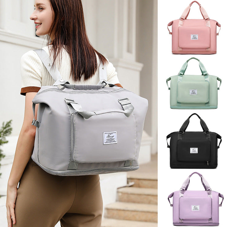 Foldable Shoulder Travel Bag for women