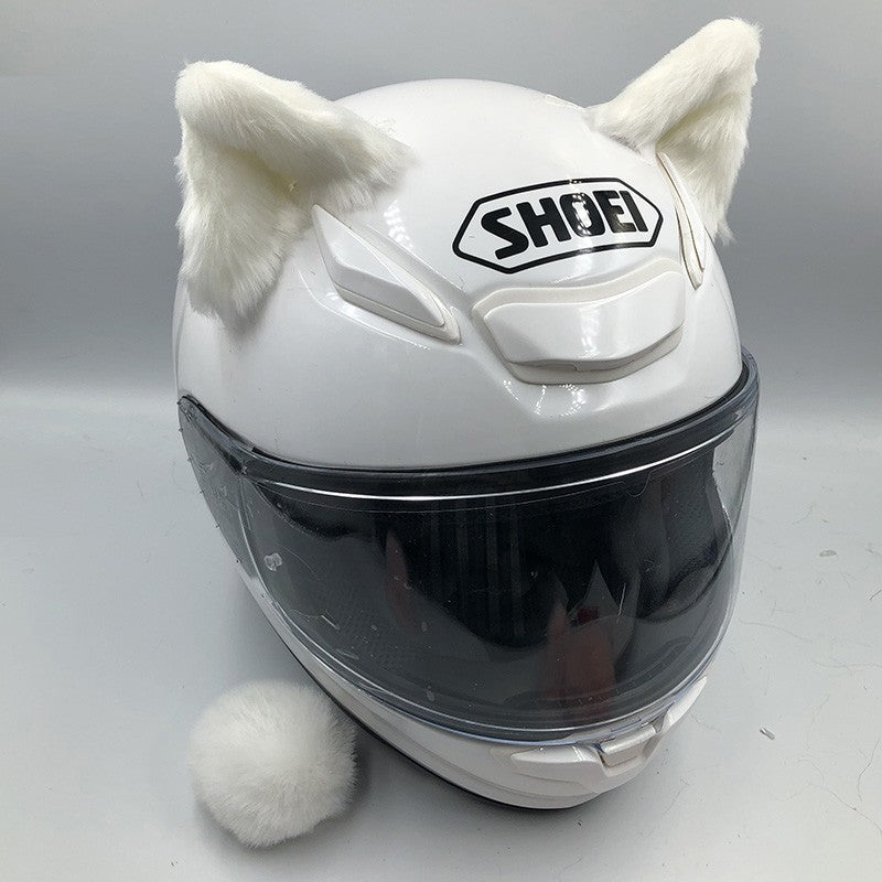 Three-Dimensional Cat Ear Ski Helmet Accessories