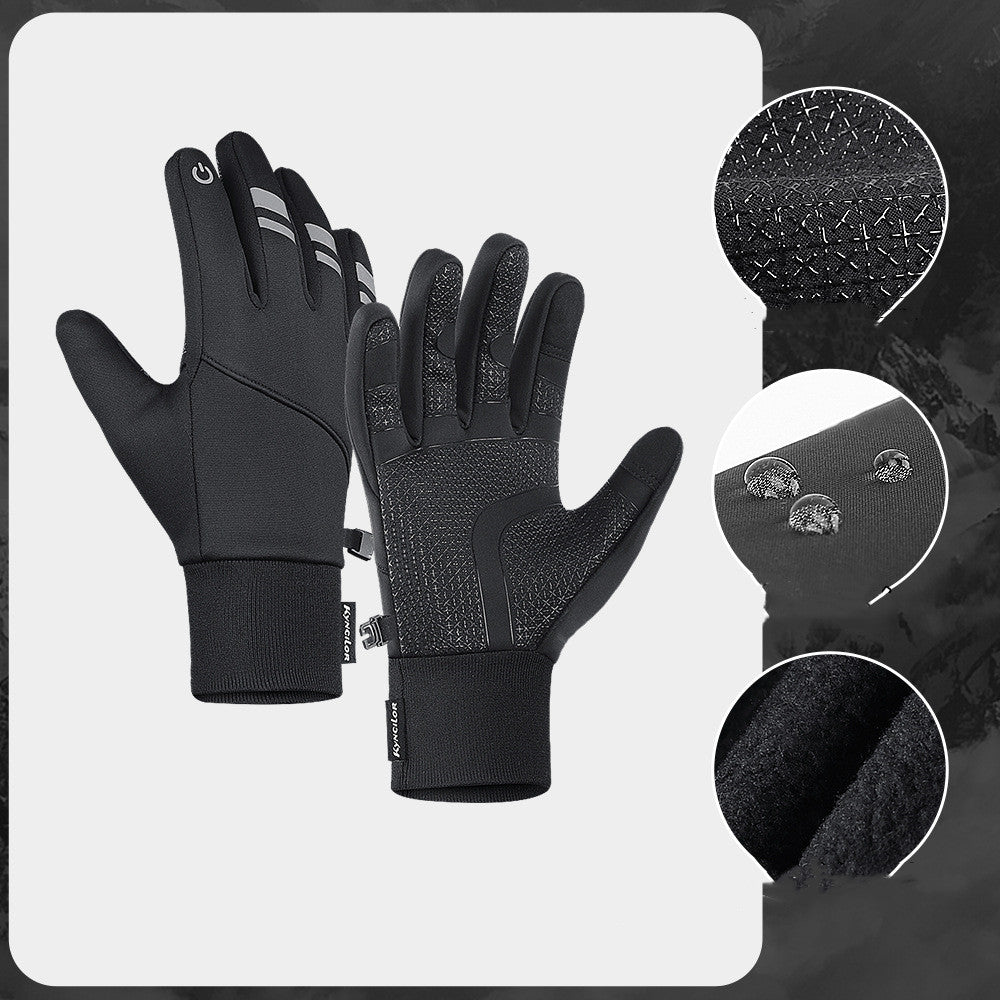 Durable and Warm Winter Sports Gloves for Outdoor Activities