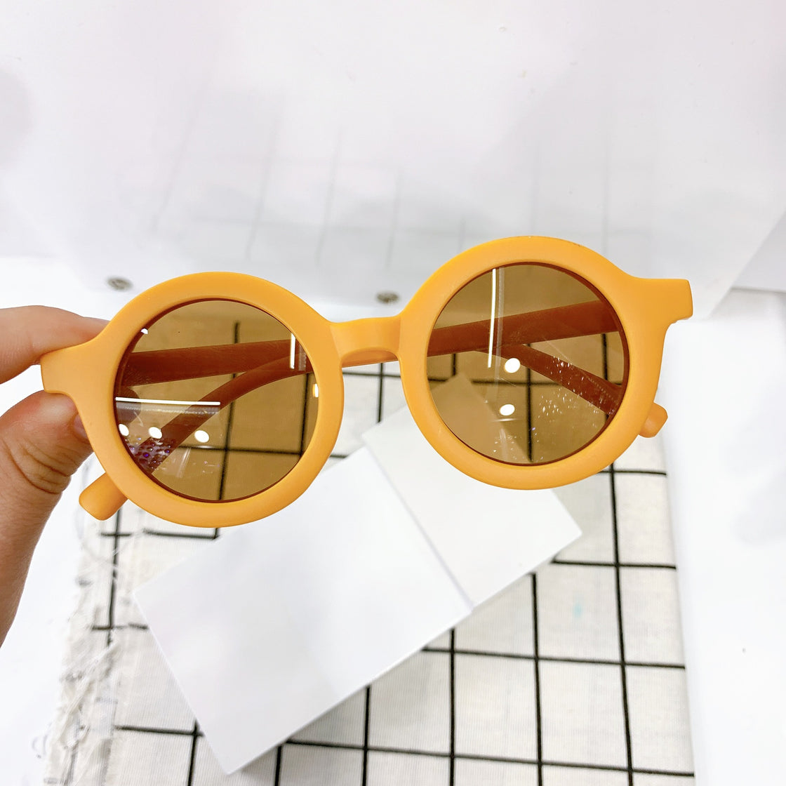 Decorative Sunglasses Trendy Children Sun Frosted Glasses