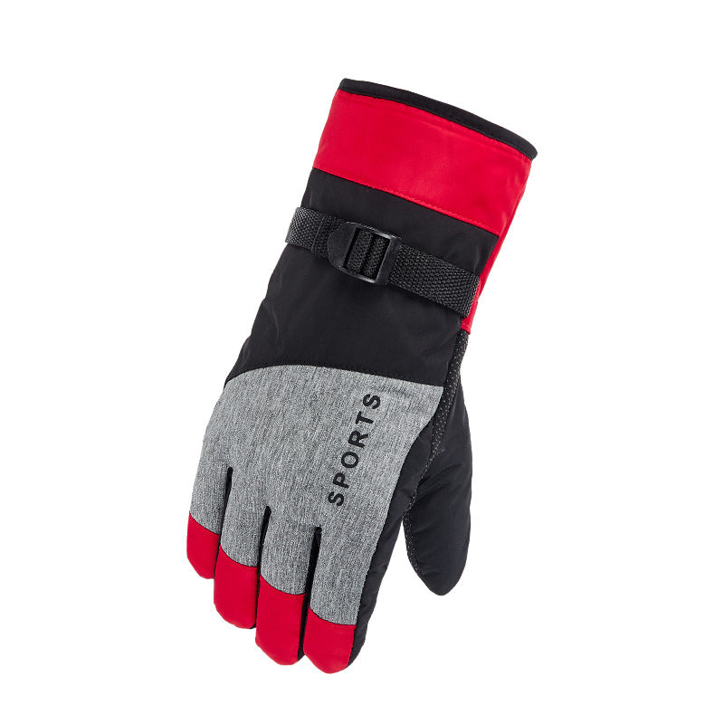 Easy-to-Clean Men's Ski Gloves for Long-Term Performance