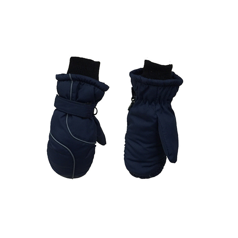 Thickened Warm Ski Gloves for Kids