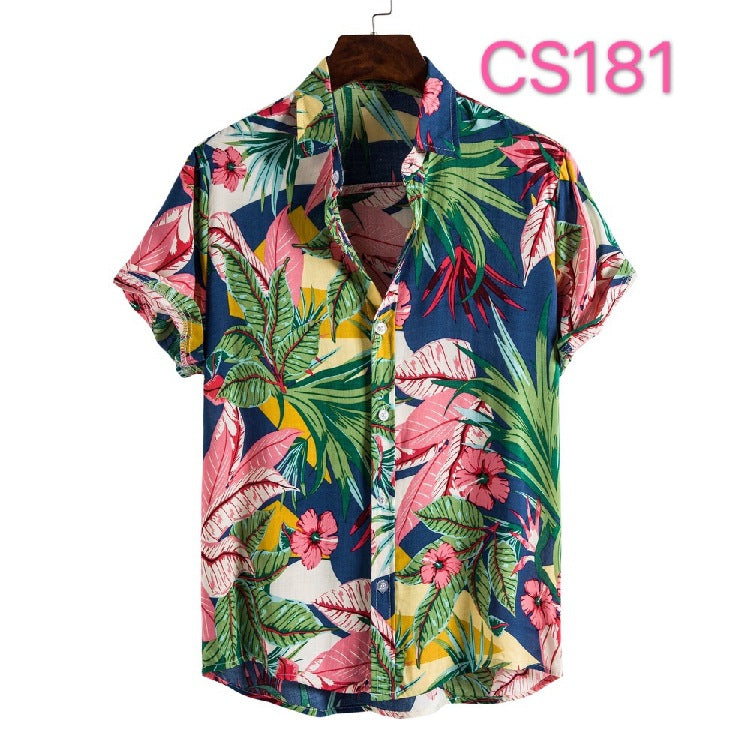 Hawaii Beach Flower Shirt