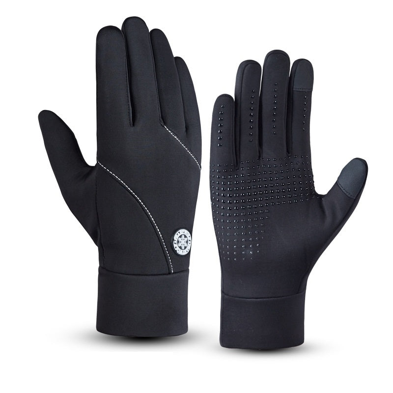 Anti-Slip Ski Gloves with Touch Screen Compatibility